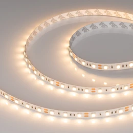 Фото #1 товара Светодиодная лента RT-B60-10mm 12V Warm2700 (14.4 W/m, IP20, 5060, 5m) (Arlight, 14.4 Вт/м, IP20)