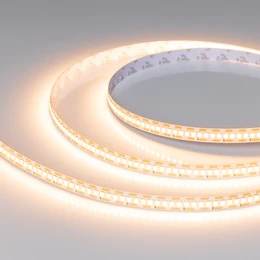 Фото #1 товара Светодиодная лента FC-A240-10mm 24V Warm2700-CX1 (24 W/m, IP20, 5m) (Arlight, резка 1 светодиод)