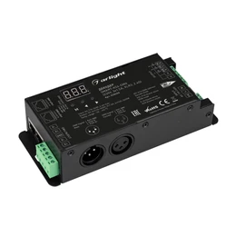 Фото #1 товара Декодер SMART-K56-DMX (230V, 3x1.5A, XLR3, 2.4G) (Arlight, IP20 Металл, 5 лет)
