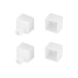 Фото #1 товара Заглушка WPH-FLEX-1616 WHITE с отверстием (Arlight, Силикон)