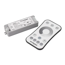 Фото #1 товара Диммер SMART-DIM-SET-RING (12-24V, 1x8A, ПДУ 2.4G) (Arlight, IP20 Пластик, 5 лет)