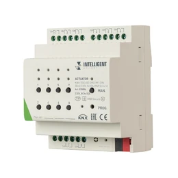 Фото #1 товара INTELLIGENT ARLIGHT Актуатор KNX-7083-82-DRO-MF-DIN (BUS/230V, 8x10А, KNX Secure)  (IARL, IP20 Пластик, 2 года)