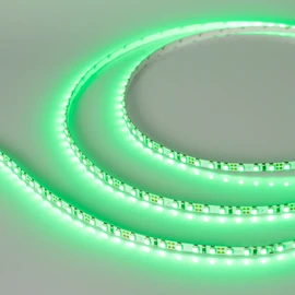 Фото #1 товара Светодиодная лента RT-A120-5mm 12V Green (9.6 W/m, IP20, 2835, 5m) (Arlight, узкая)