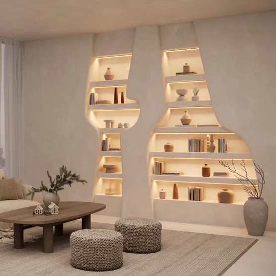 Фото #6 товара Светодиодная лента UL-A168-8mm 24V White-MIX-CX2 (18 W/m, IP20, 5m) (Arlight, резка 2 светодиода)