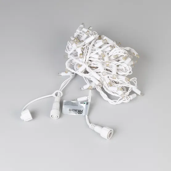 Фото #2 товара Светодиодная гирлянда ARD-STRING-CLASSIC-10000-WHITE-100LED-STD WHITE (230V, 7W) (Ardecoled, IP65)