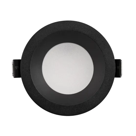 Фото #4 товара Светильник MS-DROP-BUILT-R84-8W Day4000 (BK, 85 deg, 230V) (Arlight, IP54 Металл, 5 лет)