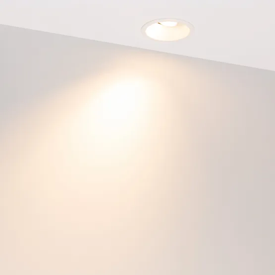 Фото #6 товара Светильник MS-FLOW-BUILT-R85-12W Warm3000 (WH, 15 deg, 230V) (Arlight, IP20 Металл, 5 лет)