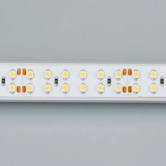 Фото #2 товара Светодиодная лента RT 2-5000 24V Warm2700 2x2 (3528, 1200 LED,CRI98) (Arlight, 19.2 Вт/м, IP20)