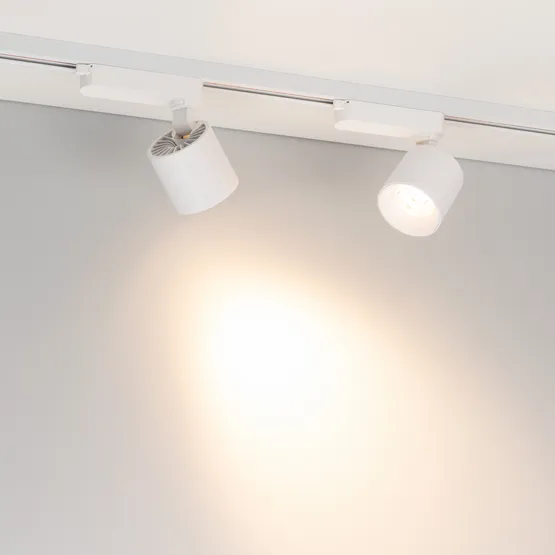 Фото #2 товара Светильник LGD-DYKE-2TR-R75-16W Warm3000 (WH, 38 deg, 230V) (Arlight, IP20 Металл, 5 лет)