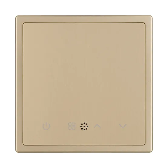 Фото #4 товара ARL NOBE Терморегулятор эл тёплый пол золотой песок SWT-MTE-PL-GD (95-240V, 16A, датч пола + возд) (Arlight, -)