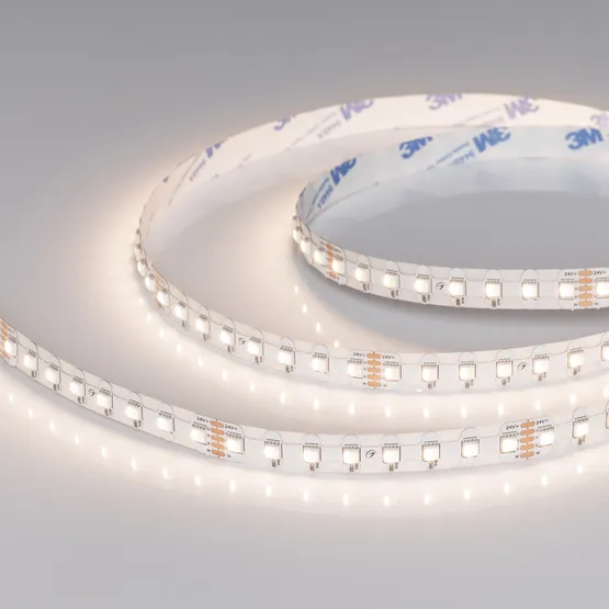 Фото #3 товара Светодиодная лента герметичная RZ-NANO-H96-12mm 24V RGBW-Day (12 W/m, IP54, 5m) (Arlight, CRI>90)
