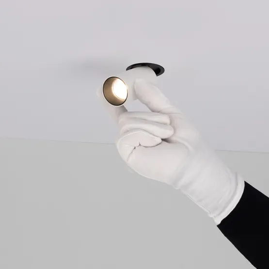 Фото #3 товара Светильник SP-NUANCE-TRIMLESS-PULL-R35-7W Day4000 (WH, 36 deg, 230V) (Arlight, IP40 Металл, 5 лет)