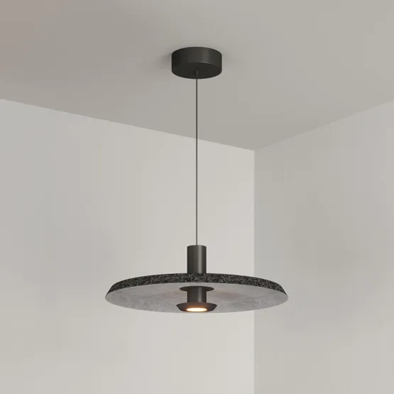Фото #2 товара Светильник SP-KOTARO-R450-12W Warm2700 (BK-GR, 36 deg, 230V, TRIAC) (Arlight, IP20)