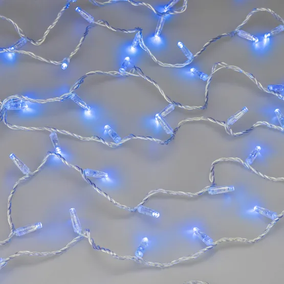 Фото #2 товара Светодиодная гирлянда ARD-STRING-CLASSIC-10000-CLEAR-100LED-STD BLUE (230V, 7W) (Ardecoled, IP65)