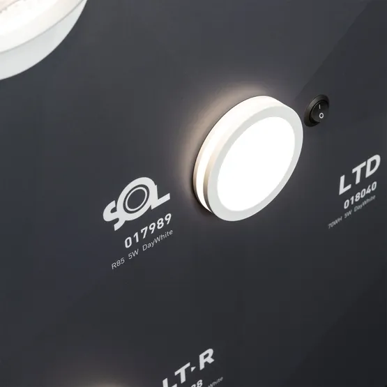 Фото #6 товара Стенд Интерьерные светильники Е31-1760х600mm (DB 3мм, пленка) (Arlight, -)