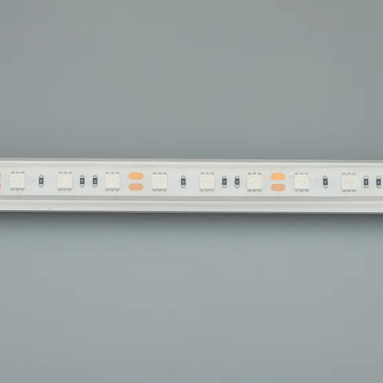 Фото #4 товара Светодиодная лента RTW 2-5000PGS 12V Blue 2x (5060, 300 LED, LUX) (Arlight, 14.4 Вт/м, IP67)