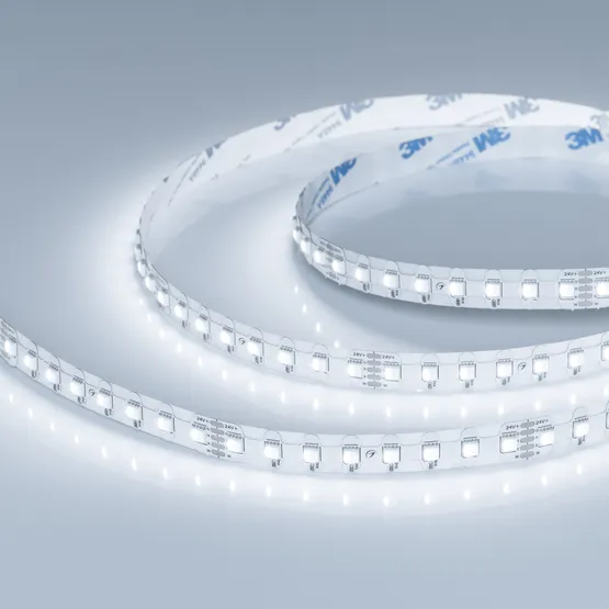 Фото #5 товара Светодиодная лента герметичная RZ-NANO-H96-12mm 24V RGBW-White (12 W/m, IP54, 5m) (Arlight, CRI>90)