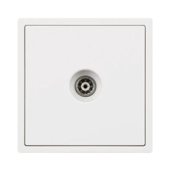 Фото #3 товара Механизм телевизионной розетки SCT-NOBE-MTV1-SFPL-WH (Arlight, Белый кварц)