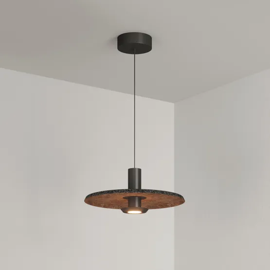 Фото #3 товара Светильник SP-KOTARO-R350-12W Warm3000 (BK-CF, 36 deg, 230V, TRIAC) (Arlight, IP20)