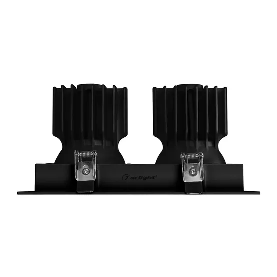 Фото #4 товара Светильник MS-VORTEX-BUILT-S210x117-2x20W Day4000 (BK-BK, 40 deg, 230V) (Arlight, IP20 Металл, 5 лет)