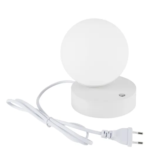 Фото #5 товара Светильник SP-ORNELLA-TAB-L150-R125-6W Warm3200-MIX (WH, 300 deg, 230V, TOUCH-DIMM) (Arlight, IP20 Металл, 3 года)