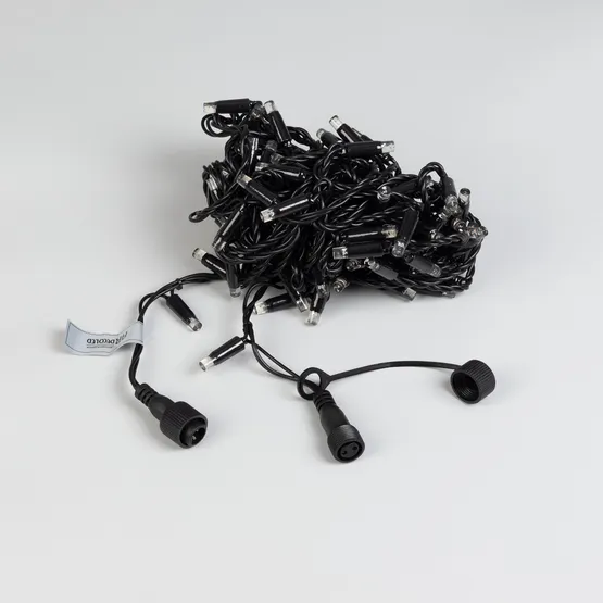 Фото #4 товара Светодиодная гирлянда ARD-STRING-CLASSIC-10000-BLACK-100LED-STD WHITE (230V, 7W) (Ardecoled, IP65)