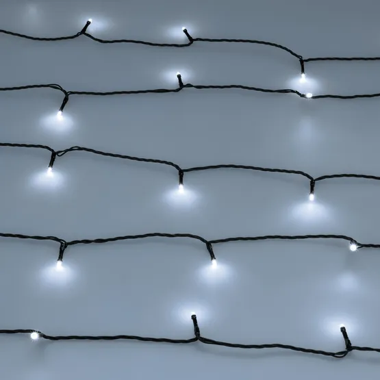 Фото #3 товара Светодиодная гирлянда Нить Смарт ARD-MOOD-CLASSIC-10000-BLACK-100LED White (230V, 3W, Tuya Wi-Fi) (Ardecoled, IP65)