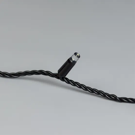 Фото #2 товара Светодиодная гирлянда ARD-STRING-CLASSIC-10000-BLACK-100LED-STD WHITE (230V, 7W) (Ardecoled, IP65)