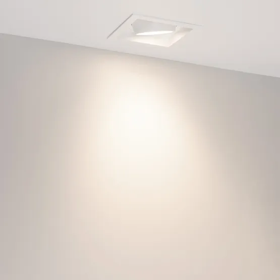 Фото #2 товара Светильник MS-VORTEX-BUILT-S140x140-30W Day4000 (WH-WH, 50 deg, 230V) (Arlight, IP20 Металл, 5 лет)