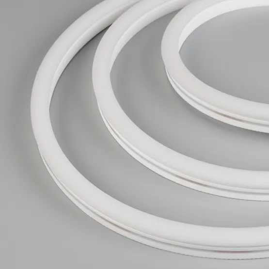 Фото #2 товара Светодиодная лента герметичная WAVE-SIDE-A120-12x25mm 230V Yellow (12 W/m, IP67, 50m, wire x2) (Arlight, Грибовидная форма)