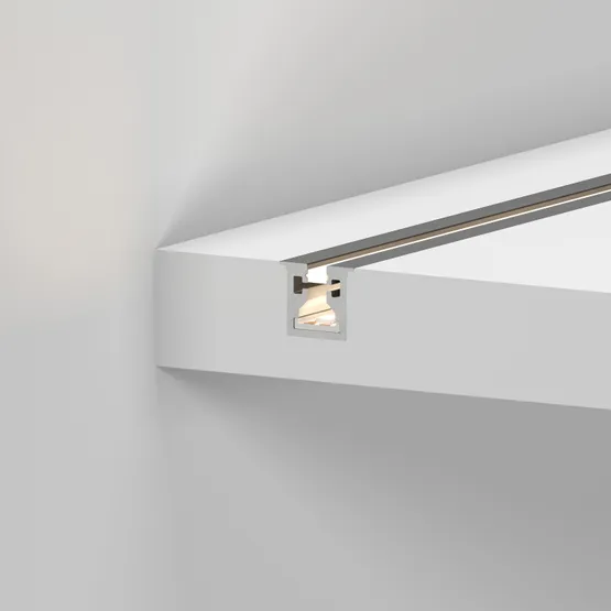 Фото #6 товара Профиль с экраном SL-MINI-3-H10-F12-2000 IRON GREY (Arlight, Алюминий+пластик)