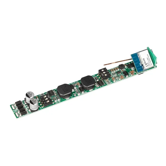 Фото товара INTELLIGENT ARLIGHT Диммер SMART-CC-202-72-MIX-IN (48V, 2x350-700mA, Track, TUYA Wi-Fi, 2.4G) (IARL, IP20 Пластик, 5 лет)