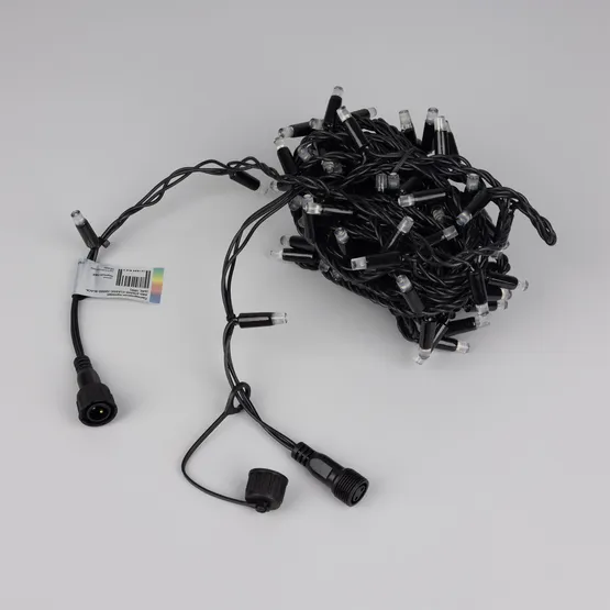 Фото #2 товара Светодиодная гирлянда ARD-STRING-CLASSIC-10000-BLACK-95LED-LIVE RGBW-DMX (24V, 10W) (Ardecoled, IP65)