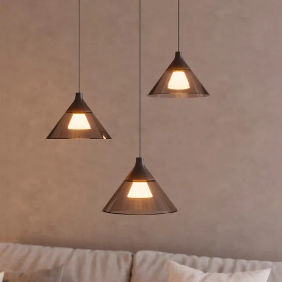 Фото #4 товара Светильник SP-OMBRELLO-HANG-R200-7W Warm3000 (BK, 30 deg, 230V) (Arlight, IP20 Металл, 5 лет)