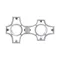 Минифото #4 товара Закладная для натяжных потолков PINCH-R40 (Arlight, Пластик)