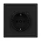 Минифото #2 товара Механизм розетки с USB зарядкой SCT-NOBE-MUCC-SFPL-BK (230V, 16A) (Arlight, -)