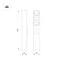 Минифото #4 товара Светильник LGD-TILLIS-BOLL-SOCKET-H900-12W Warm3000 (GR, 92 deg, 230V) (Arlight, IP54 Металл, 3 года)