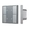 Минифото #1 товара INTELLIGENT ARLIGHT Кнопочная панель DALI-201-23-1G-4SC-IN Silver (BUS, Frame) (IARL, IP20 Металл, 3 года)