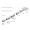 Минифото #4 товара Профиль SL-MINI-8-H12-2000 BLACK (Arlight, Алюминий)