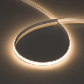 Фото #1 товара Светодиодная лента герметичная MOONLIGHT-TOP-X544-10x5mm 24V Warm3000 (10 W/m, IP65, 5m, wire x1) (Arlight, Вывод прямой, 3 года)